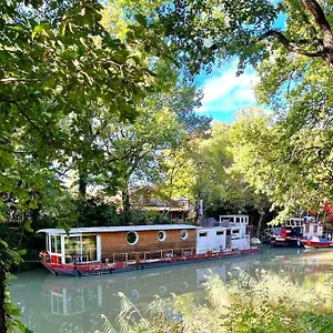Insolite Peniche Amazonie Canal Du Midi Bateau-hôtel Gardouch